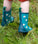 Lined Classic Wellington Boots - Blue Clouds