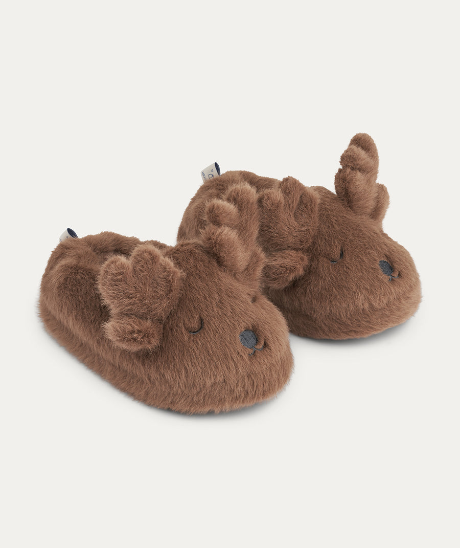 Aviaja Reindeer Slippers - Pecan