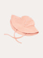 Floppy Swim Hat -  Coral Seersucker