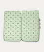 Quilted Kids Slumber Bag - Croco Green