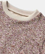 Sweat Dress Zenia -  Lilac Flowers