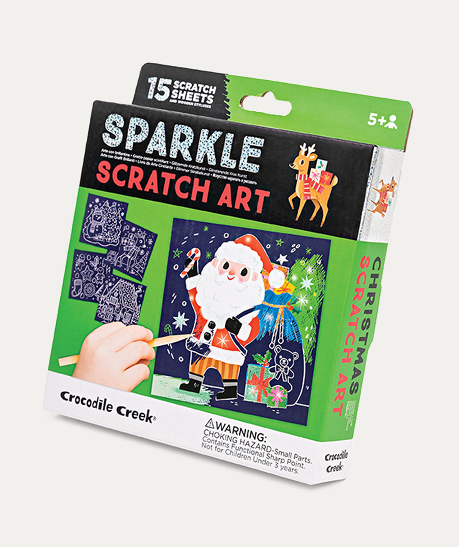 Sparcle Scratch Art - Winter Fun