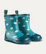 Lined Classic Wellington Boots - Blue Clouds