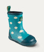 Lined Classic Wellington Boots - Blue Clouds