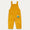 Adley Cord Dungarees - Gold/Tractor