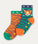 Grippy Socks 2 Pack - Tiger multipack