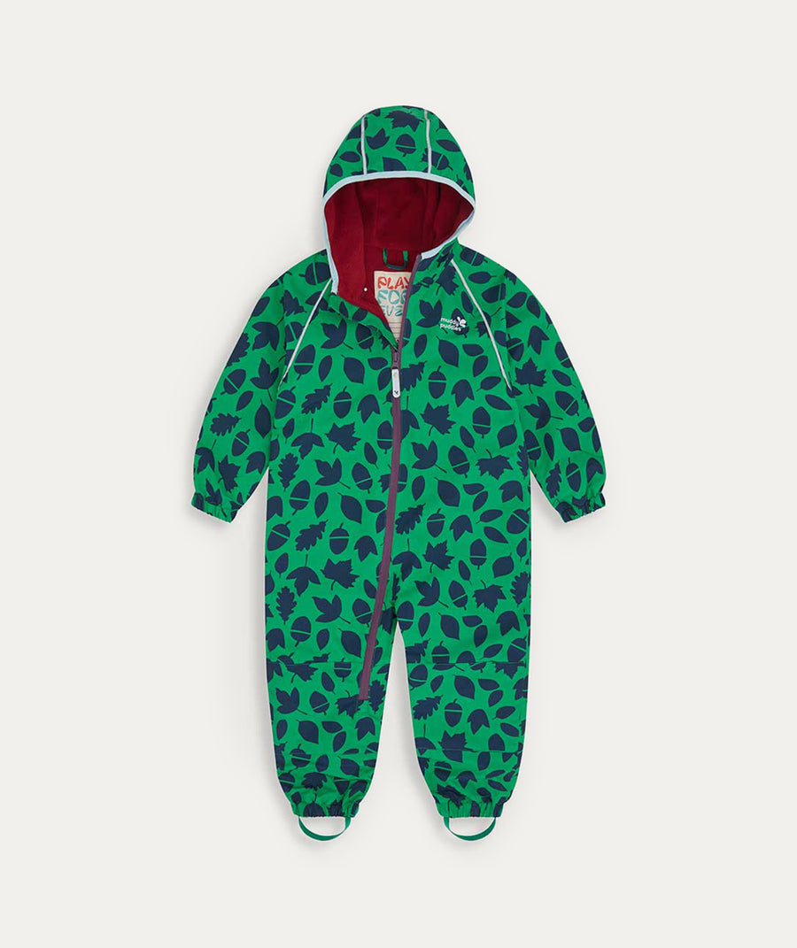 EcoSplash Waterproof Puddlesuit - Green Leaf