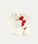 Bashful Bunny with Candy Cane - White