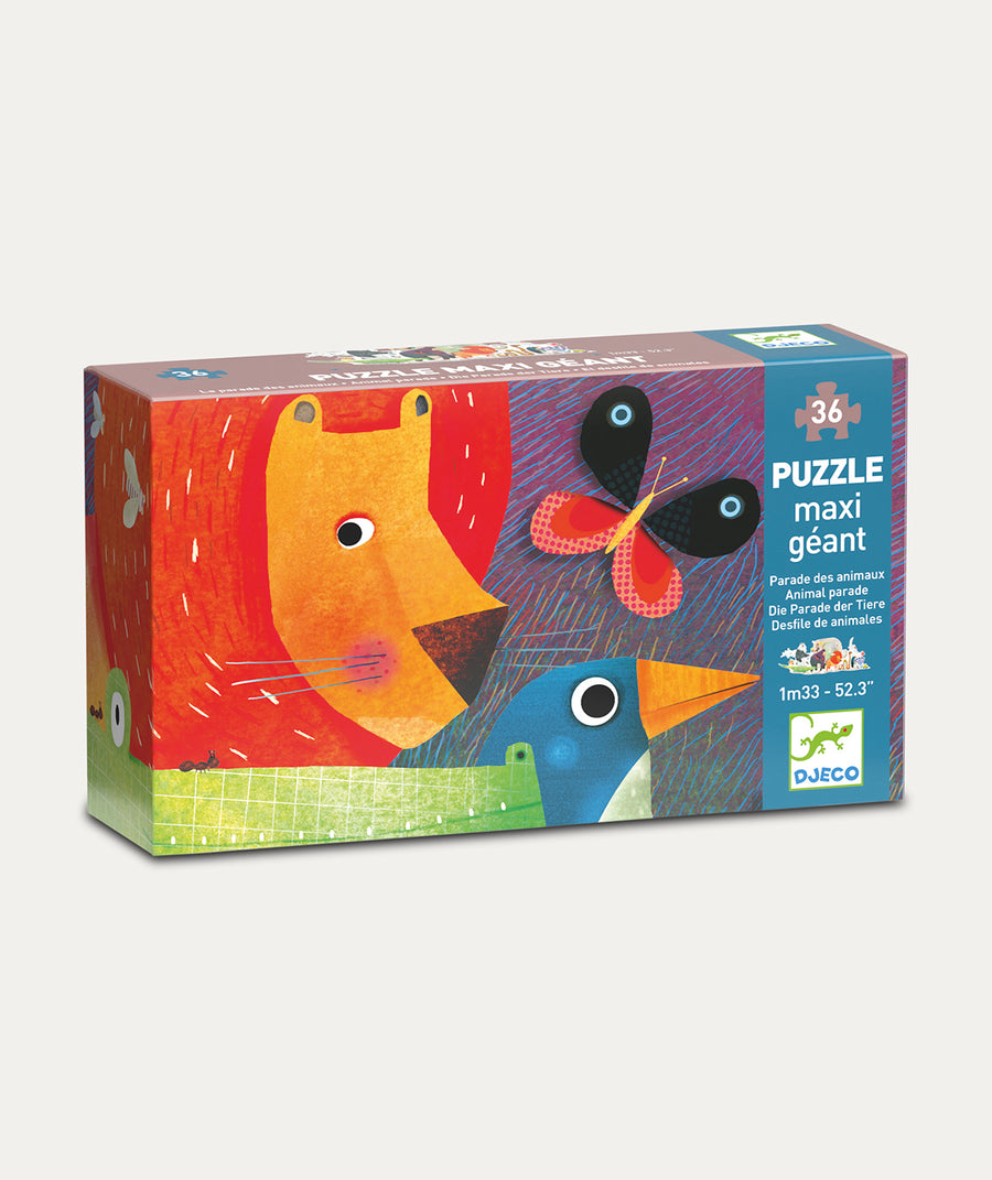 36-Piece Animal Parade Puzzle: Multi