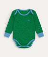 Thermal Base Layer Baby Grow - Green Sky