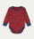 Thermal Base Layer Baby Grow - Red Pear Sky