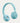 Thumbnail for Wireless Headphone: Blue Pastel