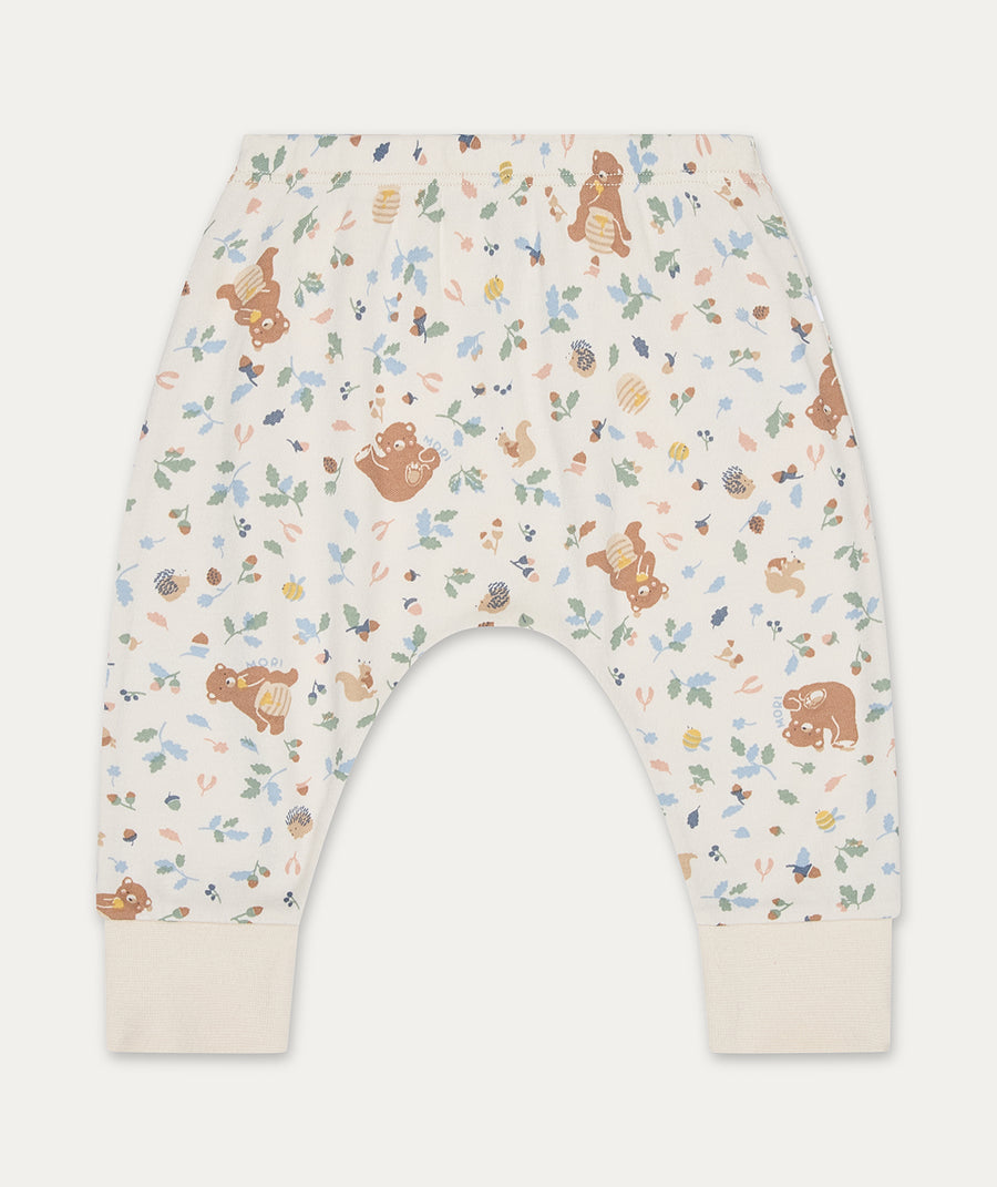 Bear Print Joggers - Honey Bear Print