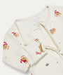 Jolly Journey Two Way Zip Up Sleepsuit - Tofu Christmas Print