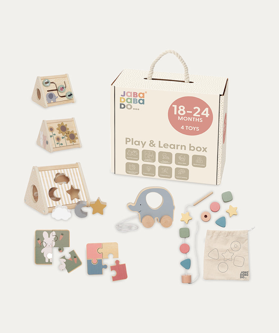 Play & Learn Box 18-24 Months:Multi