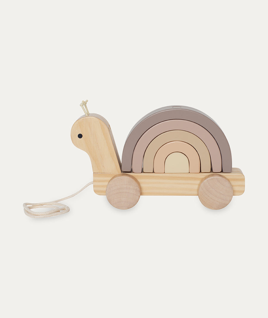 Pull Along Stacking Snail - Multi