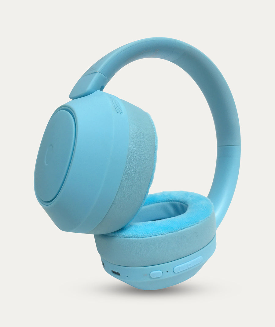 Noise Cancellation Wireless Headphones - Blue