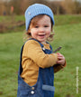 Organic Cotton Beanie - Cobalt