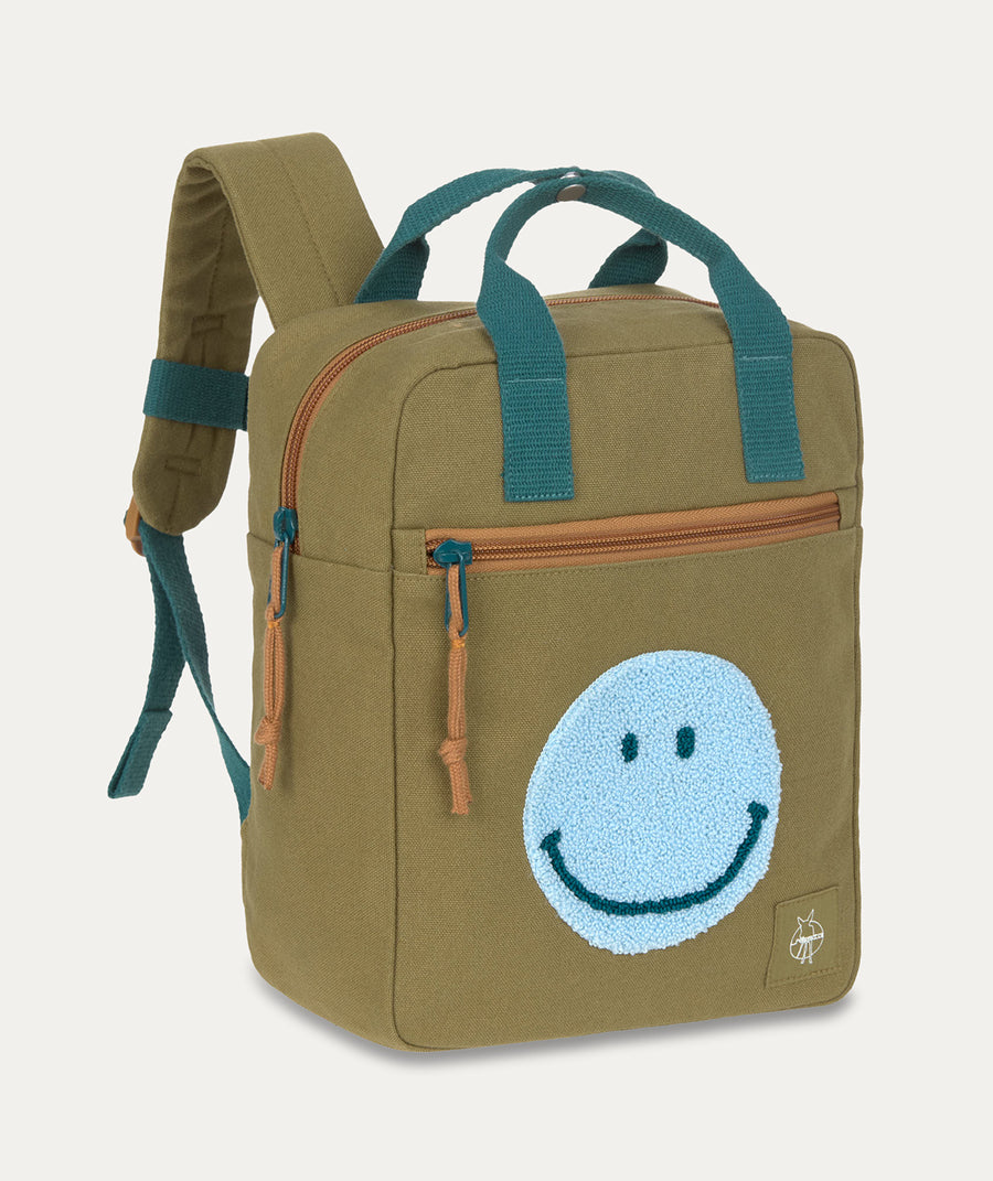 Little One & Me Square Backpack Small - Olive