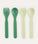 4 Pack Eco Spoons & Forks - Green