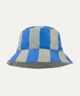 Recycled Bucket Hat -  Blue Stripe