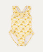 Frill Swimsuit -  Sunshine Print