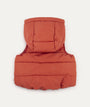 Quilted Gilet - Orange  Spice