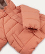 Quilted Recycled Jacket - Orange  Pheasant