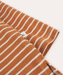 Striped Raglan Tee - Almond Stripe