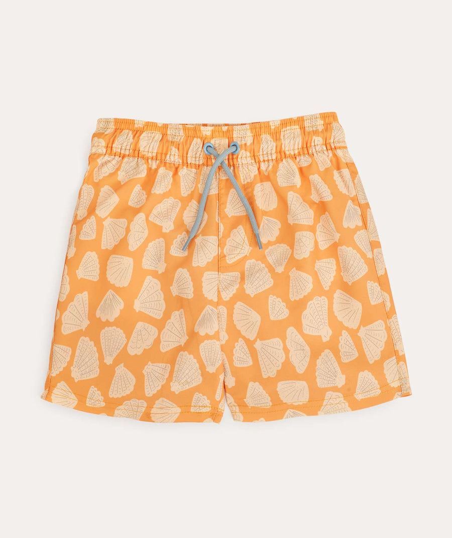 Recycled Swim Shorts - Orange