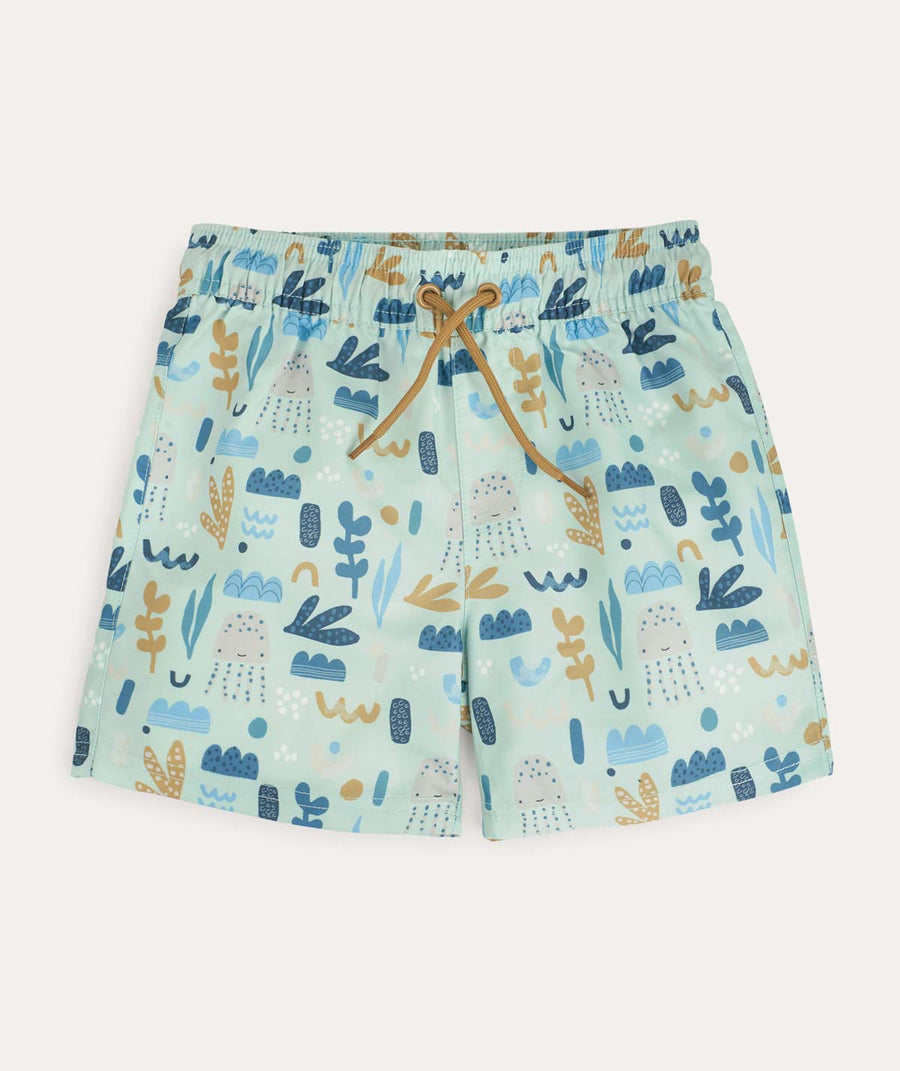 Recycled Swim Shorts - Blue