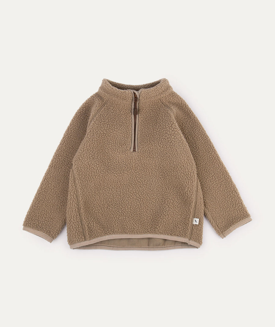 Sherpa Fleece - Neutral Taupe