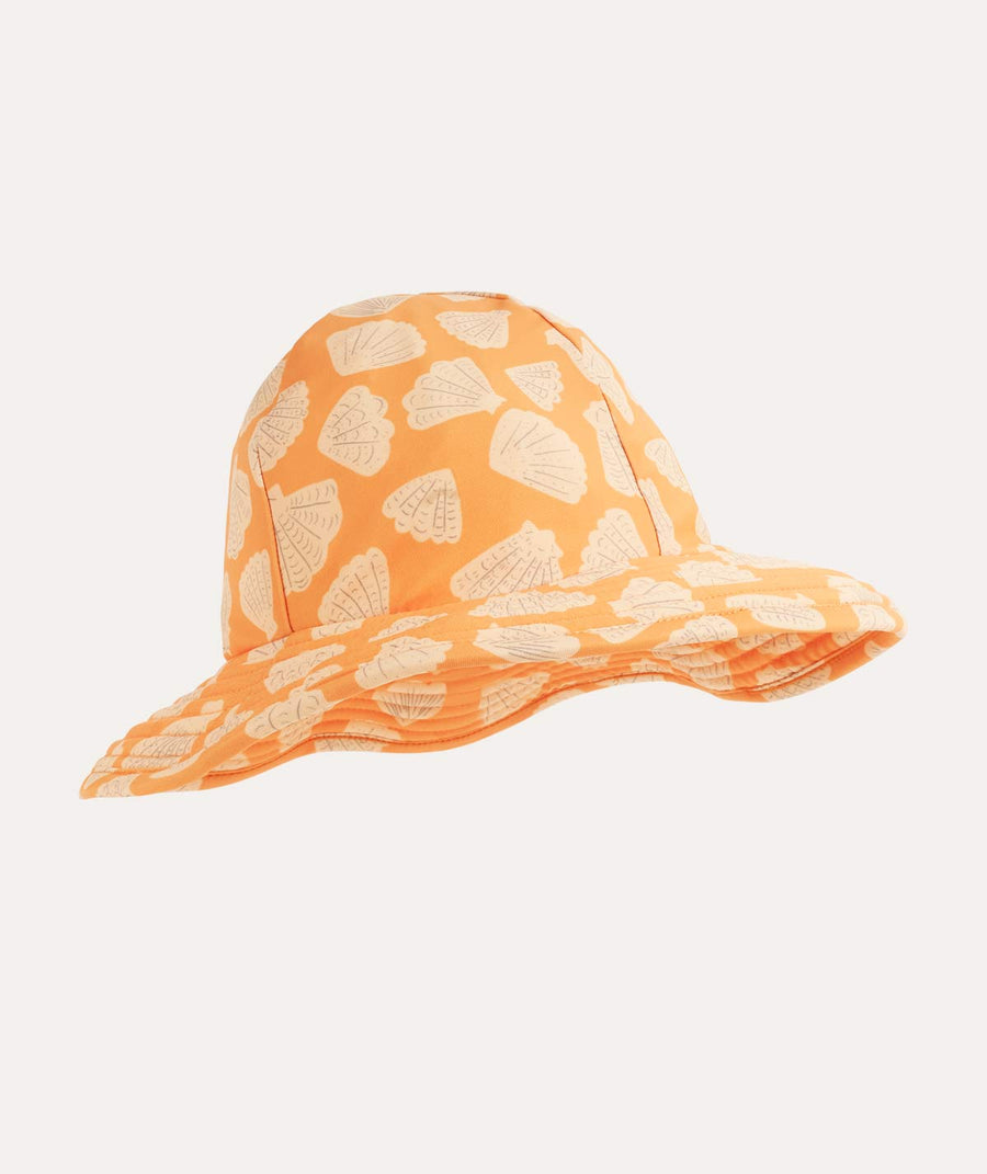 Recycled Floppy Swim Hat - Orange