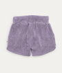Towelling Shorts: Lavender Grey