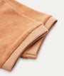 Towelling Short Sleeve Sweatshirt: Biscuit