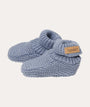 Knitted Baby Booties - Blue