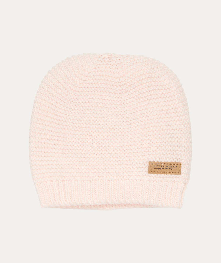 Knitted Baby Cap - Pink