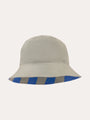 Recycled Bucket Hat -  Blue Stripe