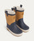 Sasha Rainboot - Classic navy multi mix