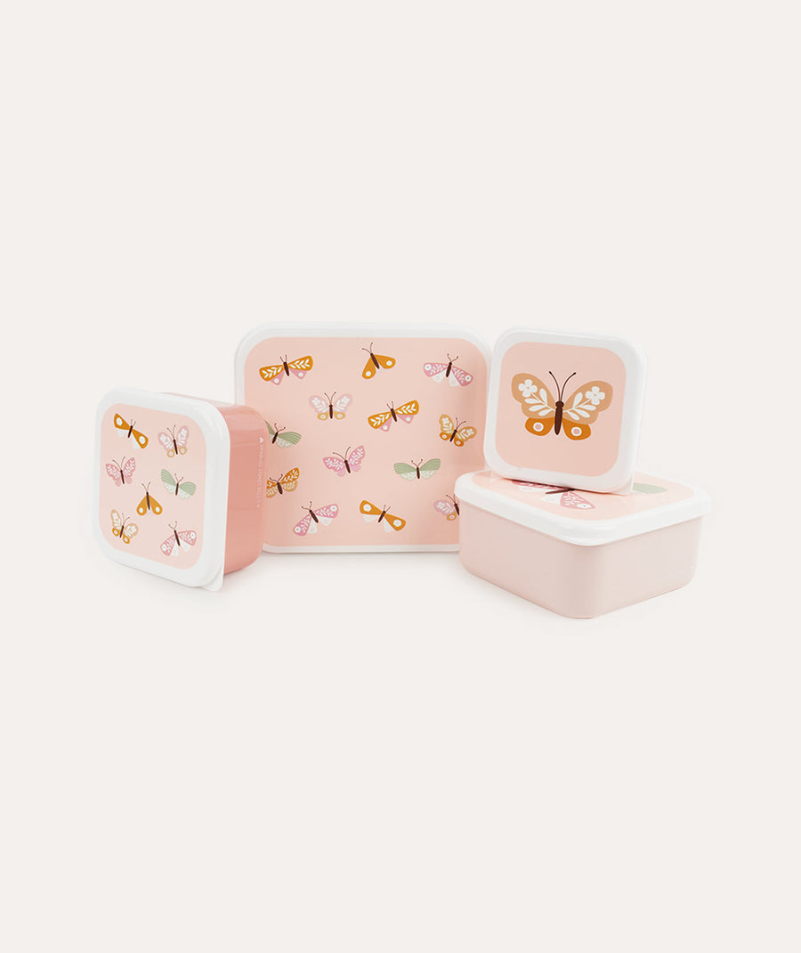 Lunch & Snack Box Set - Butterflies