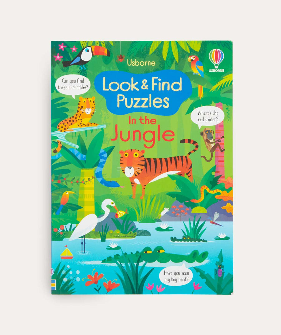 Look And Find Puzzles: In the Jungle
