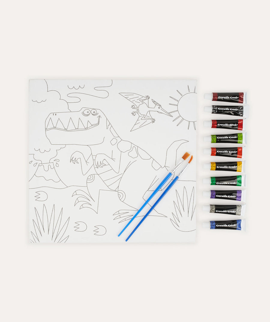 Canvas Art Dinosaur - Multi