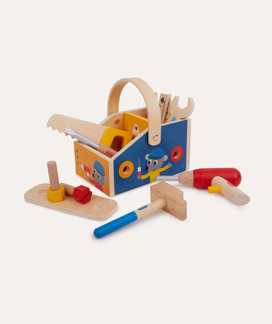 Mini Wooden Tools Set - Multi