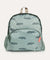 Kids Backpack - Croco Green