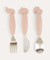 Yummy Plus Easy Grip Cutlery Set - Powder