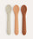 3 Pack Weaning Spoons - Apricot Mix