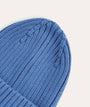 Organic Cotton Beanie - Cobalt