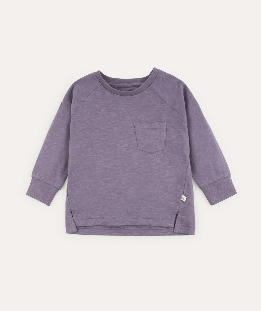 Perfect Long Sleeve Tee: Wisteria