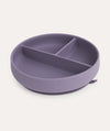 Suction Divided Plate - Lilac Mix