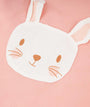 Rabbit Linen Apron - Pink & White